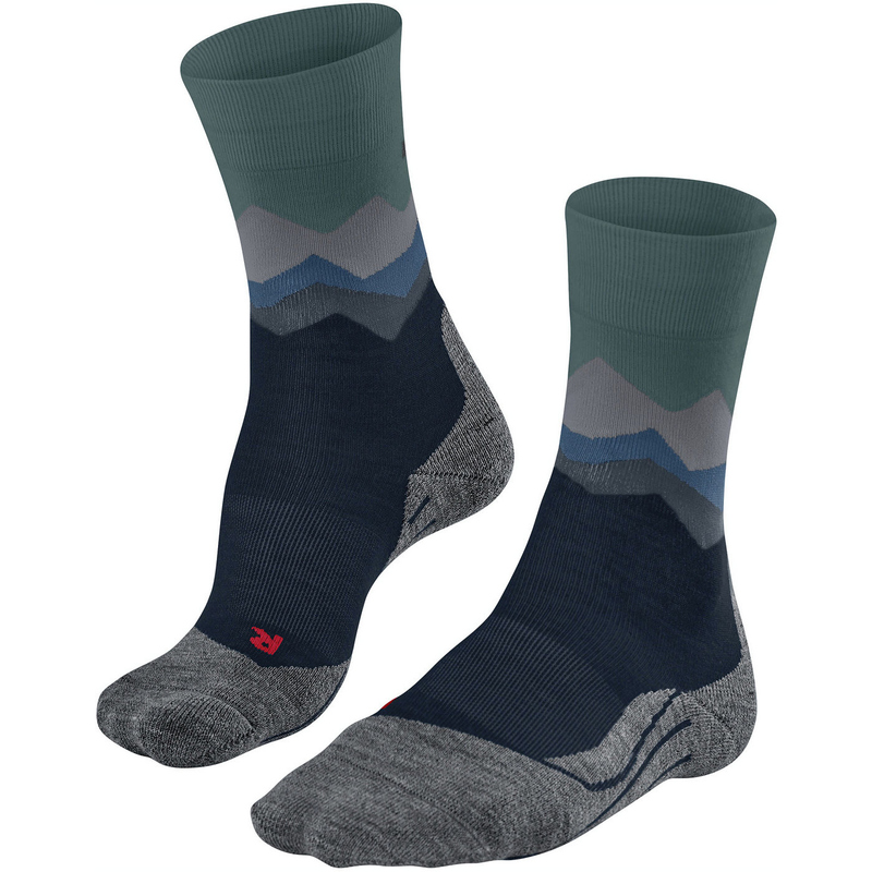 FALKE TK2 Crest Trekking Socken 6122-marine 39-41