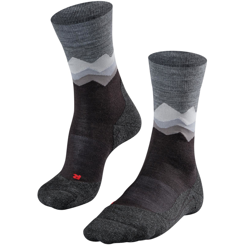 FALKE TK2 Crest Trekking Socken black 39-41