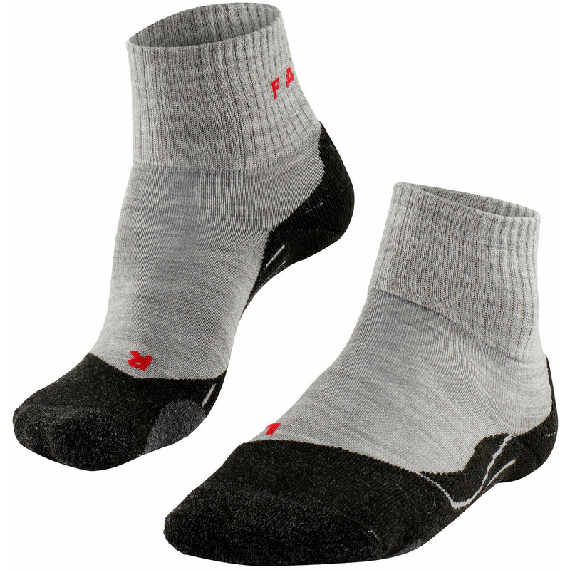 FALKE TK2 Short Socken Damen light grey 35-36