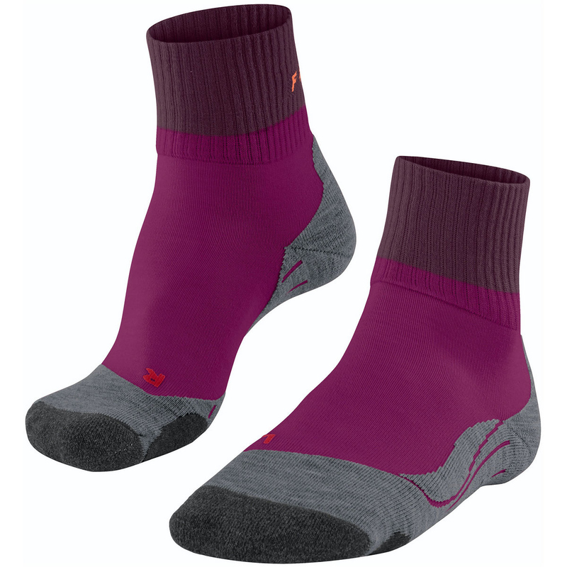 FALKE TK2 Short Socken Damen radiant orchid 35-36