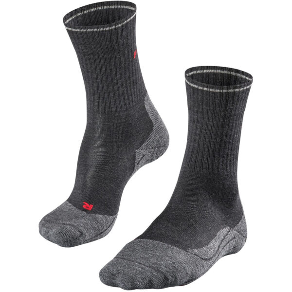 FALKE TK2 Wool Silk Trekkingsocken Damen anthrazit melange 39-40 Hersteller: Falke Bestellnummer: