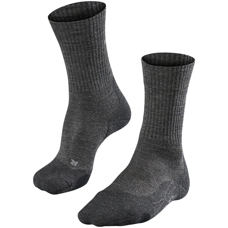 FALKE TK2 Wool Trekkingsocken Damen smog 41-42