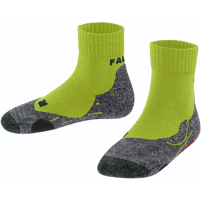 FALKE TK2 short Kindersocken lime 23-26