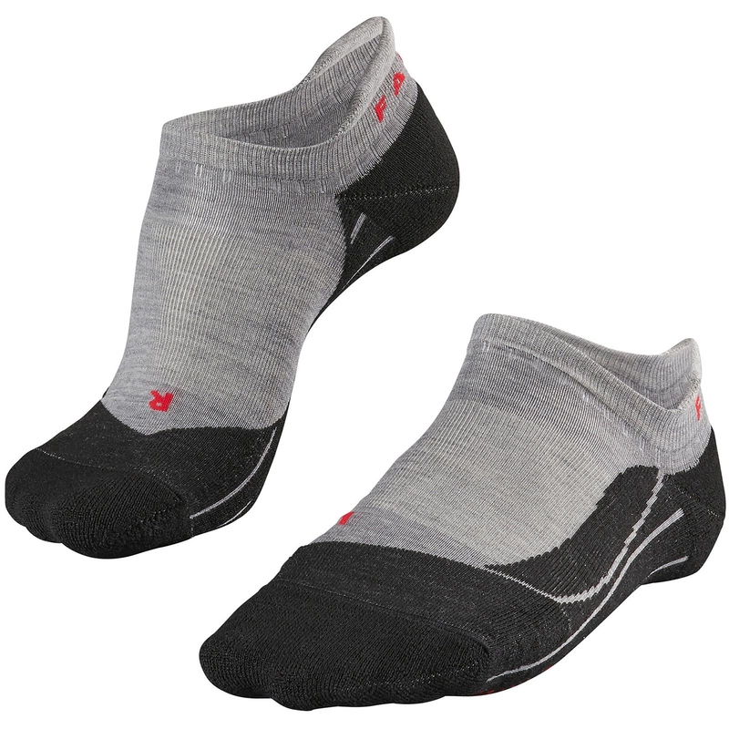 FALKE TK5 Invisible Trekkingsocken Füßlinge Damen light grey 37-38