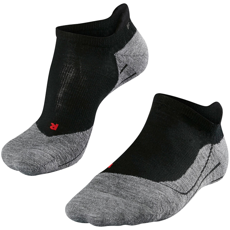 FALKE TK5 Invisible Trekkingsocken Füßlinge black/mix 42-43