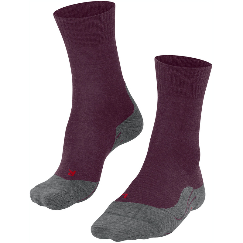 FALKE TK5 Trekkingsocken Damen dark mauve 41-42