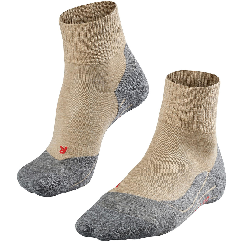 FALKE TK5 Trekkingsocken Short Damen nature melange 37-38