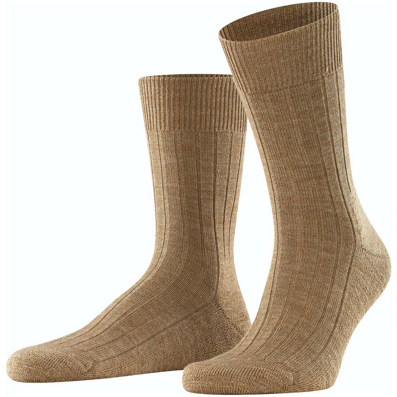 FALKE Teppich im Schuh Socken Herren nutmeg mel 43-44