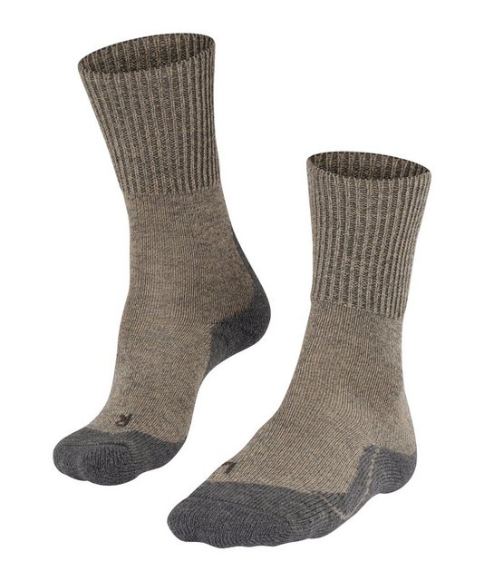 FALKE Wandersocken TK1 Adventure Wool (1-Paar) hoher Schutz für bergiges Gelände