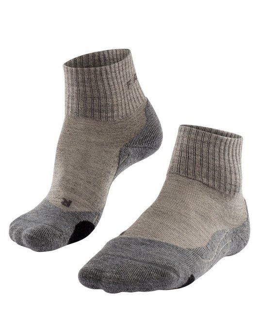 FALKE Wandersocken TK2 Explore Wool Short (1-Paar) hoher Komfort im Mittelgebirge