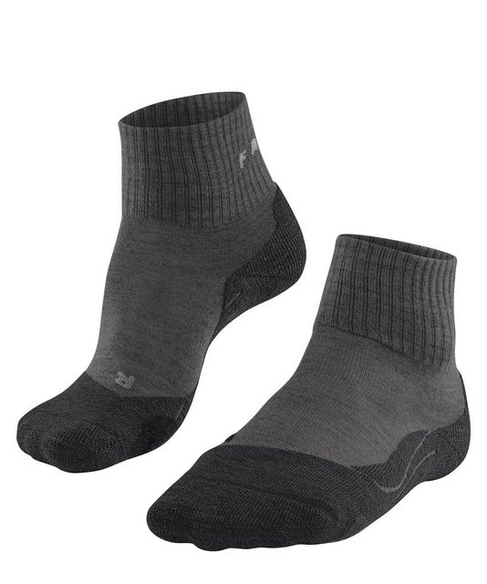 FALKE Wandersocken TK2 Explore Wool Short (1-Paar) hoher Komfort im Mittelgebirge