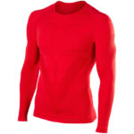 FALKE Warm langarm Funktionsshirt Herren scarlet M