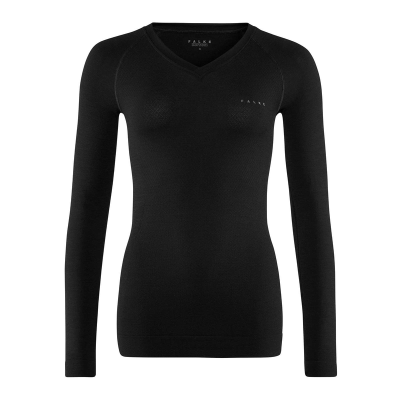 FALKE Wool-Tech Light Funktionsshirt Damen black XS