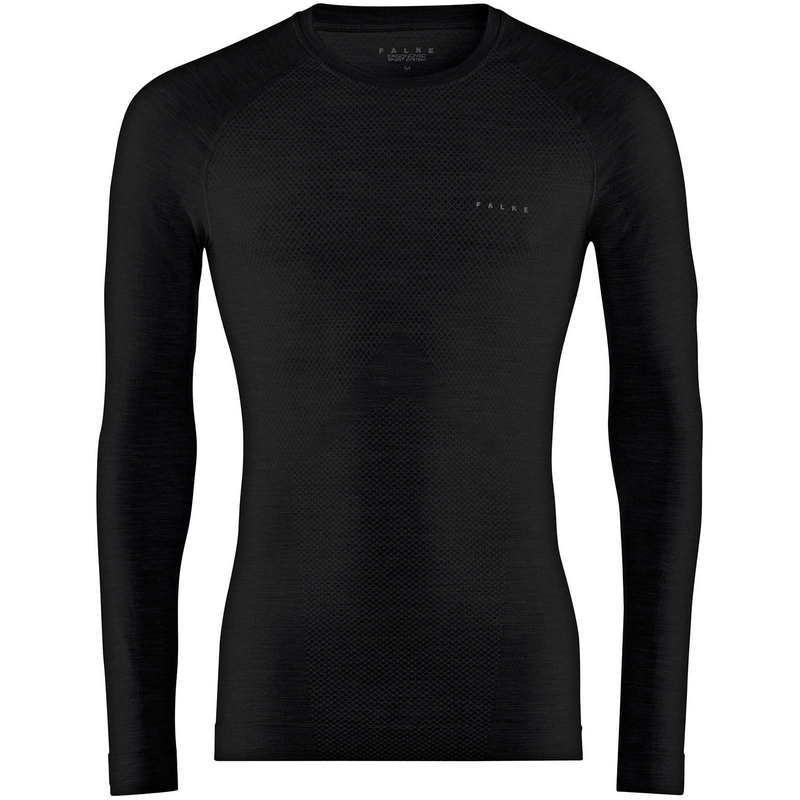 FALKE Wool-Tech Light Funktionsshirt black L