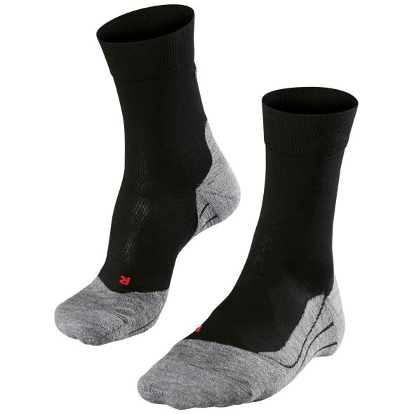 Falke RU 4 Endurance Herren Laufsocken (Schwarz 49-50 EU) Laufsocken