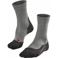 Falke – TK2 Melange – Wandersocken Gr 46-48 grau