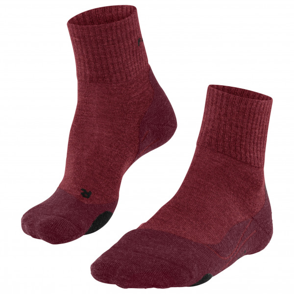 Falke - TK2 Wool Short - Wandersocken Gr 42-43 rot Hersteller: Falke Bestellnummer:4031309437958