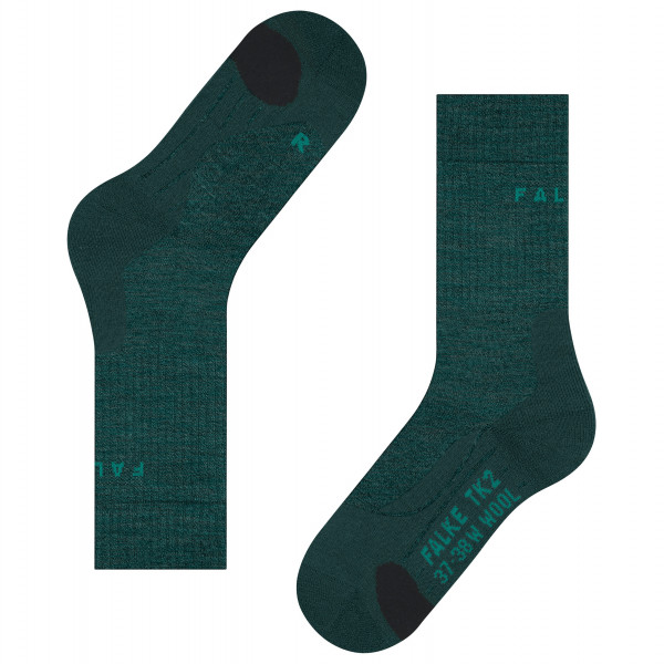 Falke - TK2 Wool - Wandersocken Gr 46-48 blau Hersteller: Falke Bestellnummer:4031309435565