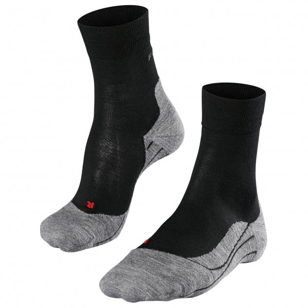 Falke - Women's RU 4 Wool - Laufsocken Gr 35-36;37-38;39-40;41-42 grau;schwarz Hersteller: Falke Bestellnummer: