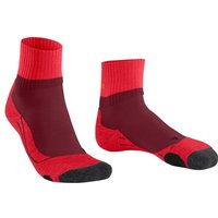 Falke – Women’s TK2 Explore Short – Wandersocken Gr 35-36;37-38;39-40;41-42 rot;schwarz