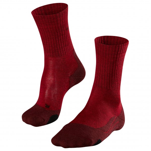 Falke – Women’s TK2 Wool – Wandersocken Gr 35-36 rot