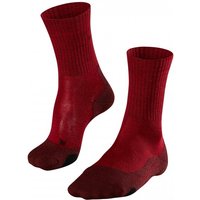 Falke – Women’s TK2 Wool – Wandersocken Gr 37-38 rot