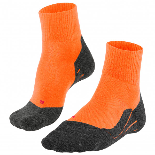 Falke – Women’s TK5 Wool Short – Wandersocken Gr 35-36 orange