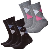 Burlington Damen Socken Everyday Mix 4er 6er 8er Multipack