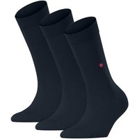 Burlington Kurzsocken Damen Socken LADY 3er Pack – Kurzstrumpf, Onesize