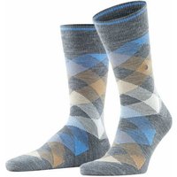 Burlington Kurzsocken Herren Socken NEWCASTLE – Schurwolle, Clip, Raute