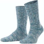 FALKE Brooklyn Strick-Socken Herren teal 47-50