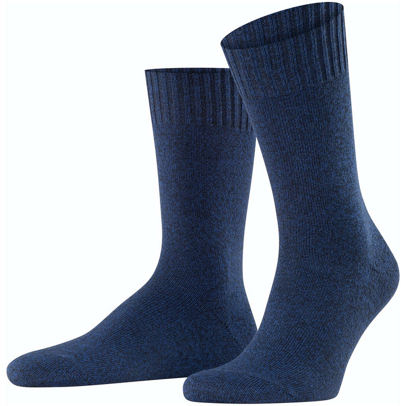 FALKE Denim.ID Socken Herren dark navy 39-42