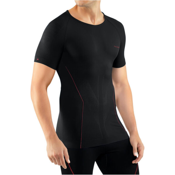 FALKE Funktionsshirt kurzarm Warm Herren black/fuego XXL Hersteller: Falke Bestellnummer: