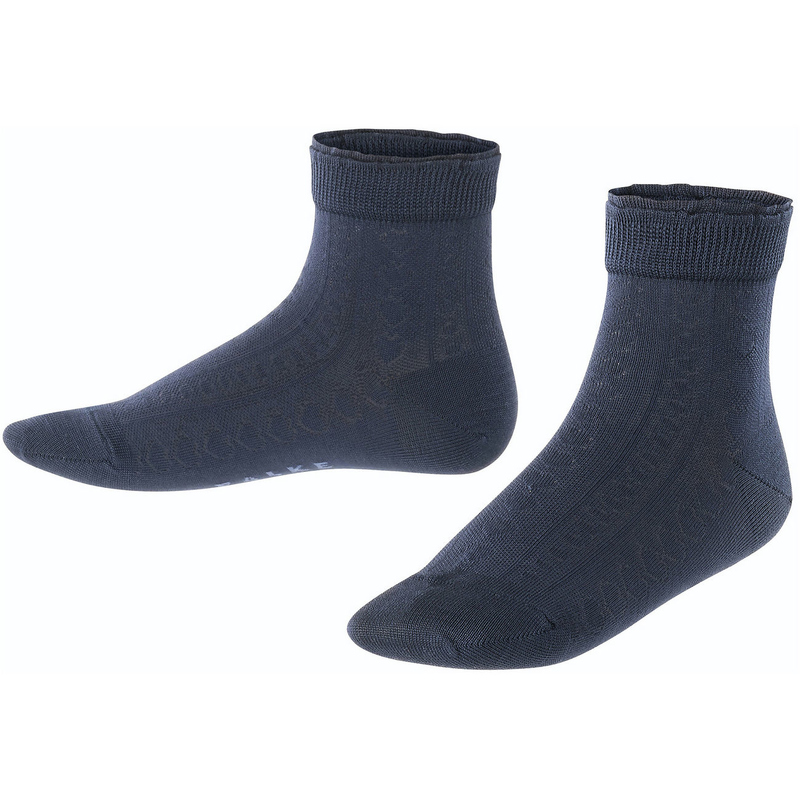 FALKE Romantic Net Kindersocken marine 31-34