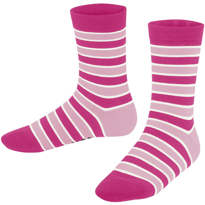 FALKE Simple Stripes Socken Kinder gloss 39-42