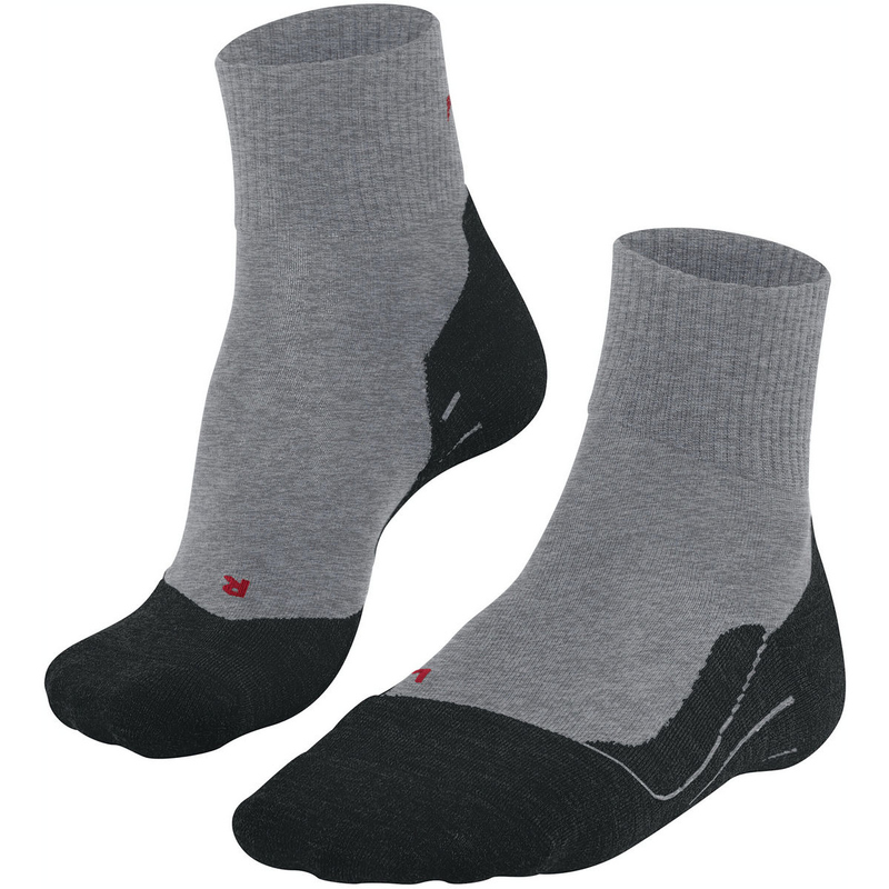 FALKE TK5 Wool Short Socken Herren light grey 42-43