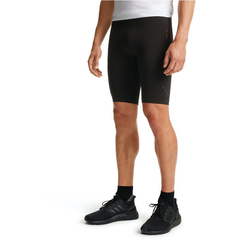 FALKE kurze Kompressions-Laufhose Herren black L