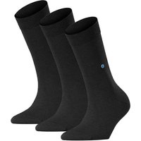 Burlington Kurzsocken Damen Socken LADY 3er Pack - Kurzstrumpf