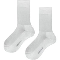 HUDSON Damen ONE FOR ALL –  35/38 – Strapazierfähige und langlebige Socken für jeden Trageanlass  – White (Weiß)
