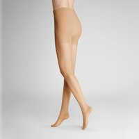 HUDSON Damen TRADITION 30 –  47/49 – Strumpfhose in Komfortgröße mit hoher Elastizität – Teint (Hell Beige)