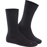 HUDSON Herren AIR PLUSH -  43/46 - Sportliche Herren Socken mit anatomisch geformter Plüschsohle - Black (Schwarz) Hersteller: Hudson Bestellnummer:4037381863319