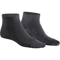 HUDSON Herren DRY COTTON -  43/46 - Feuchtigkeitsregulierende Herren Sneaker Socken - Grau-mel. (Grau) Hersteller: Hudson Bestellnummer:4037381781026