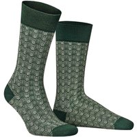 HUDSON Herren MOVE -  39/42 - Socken mit feiner Allover-Musterung - Forest 0885 (Grün) Hersteller: Hudson Bestellnummer:4037381915926