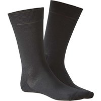 HUDSON Herren ONE FOR ALL –  39/42 – Strapazierfähige Herren Socken mit langer Lebensdauer für alle Trageanlässe – Black (Schwarz)