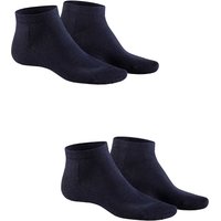 HUDSON Herren ONLY 2-PACK -  43/46 - Herren Sneaker Socken aus qualitativer Baumwolle im Doppelpack - Marine (Blau) Hersteller: Hudson Bestellnummer:4037381818234