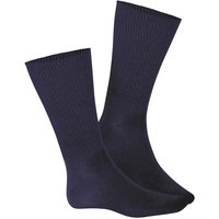 HUDSON Herren RELAX SOFT   –  47/50 – Druckfreie Herren Socken ohne Gummifäden – Marine (Blau)
