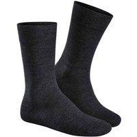 HUDSON Herren RELAX WOOLMIX CLIMA –  39/42 – Herren Socken aus einem Mix aus Baum- und Schurwolle – Schwarzbraun (Braun)