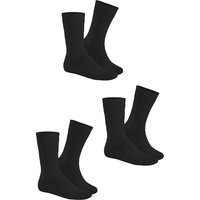 HUDSON Unisex SIMPLY³ 3-PACK –  35/38 – Unisex Socken im Dreierpack zum unschlagbaren Preis  – Black (Schwarz)