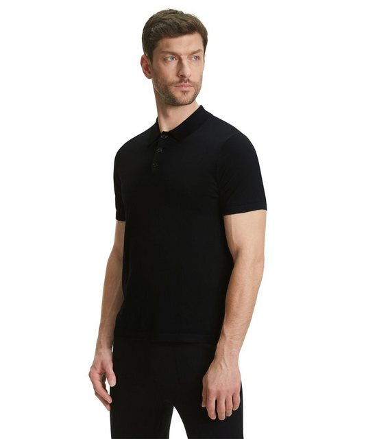 FALKE Poloshirt aus Merinowolle