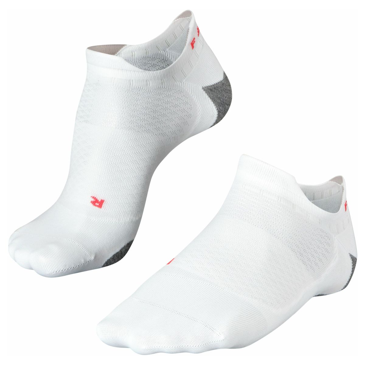 FALKE RU5 Race Invisible Herren Laufsocken weiß Gr. 46-48